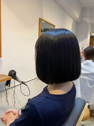 ショート ショート/ボブ/顔周 りレイヤー/RINAのヘアスタイル