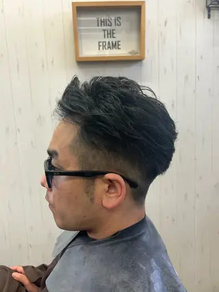 ショート 磯田 拳のヘアスタイル