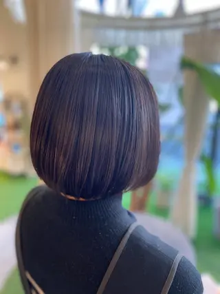 ショート レイヤーカット✨ 艶髪藤野のヘアスタイル