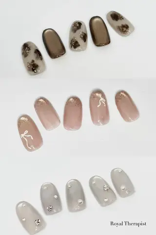 ネイル 【寺岡】 ロイヤル•セラピストのネイルデザイン