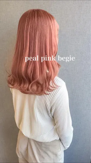 ミディアム カラー Selenehair 三条本店のヘアスタイル