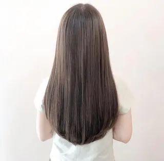 ロング カラー HATSUMEI ゆうまのヘアスタイル