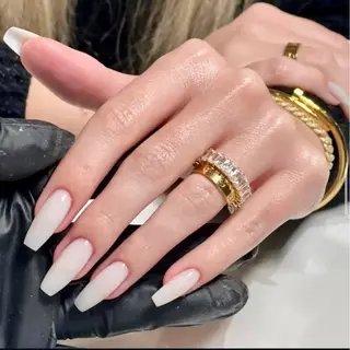 セミロング 宮崎 もものネイルデザイン