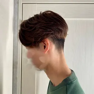 ショート パーマ メンズ 🧸メンズモデル 募集中🍯のヘアスタイル