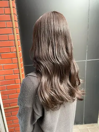 ロング カラー スパイキーパーマ 柏NO1 藤本葉のヘアスタイル