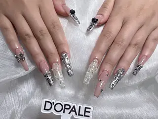 ネイル D‘OPALEサロン所属・長さ出し専門店 上野kkのネイルデザイン