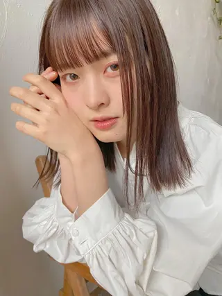 ミディアム カラー ance ayelashアンセアイラッシュ薬院店所属・神原 ありさのマツエク・マツパデザイン