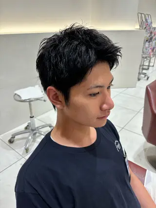 メンズ ZELE AVEDA イオンレイクタウンkaze店所属・薄井 速のヘアスタイル