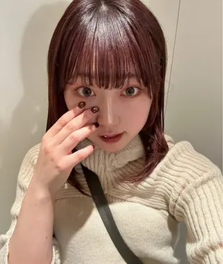 セミロング 🌸透明感/レイヤー / 栗林 彩🌸のヘアスタイル