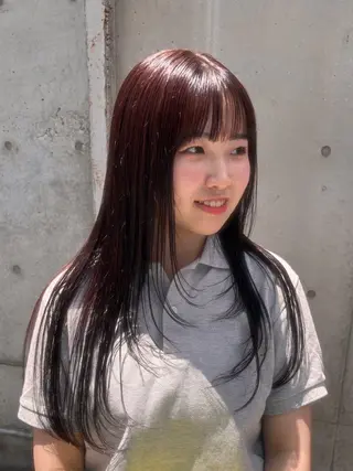 ロング カラー Fleur  ✴︎ 西 優希のヘアスタイル