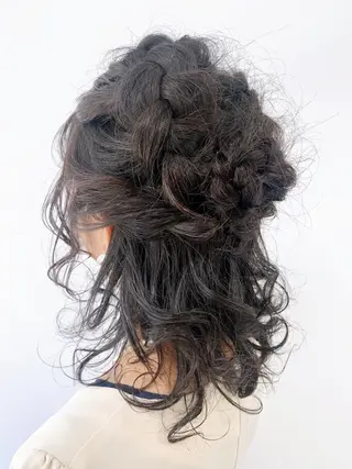 ミディアム ヘアアレンジ Stylist 🕊Misakoのヘアスタイル