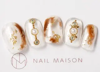 ネイル ネイルメゾン  池袋店所属・Nagashima    Kのネイルデザイン