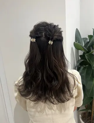 セミロング カラー マツエクmarry池袋所属・マツエクモデル無料 marry 池袋秦のマツエク・マツパデザイン