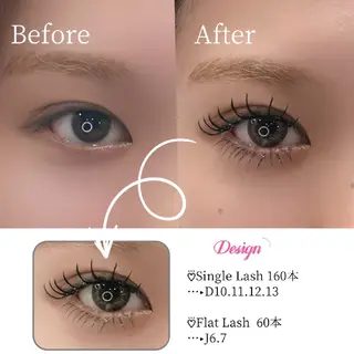 マツエク・マツパ みなもと めいのマツエク・マツパデザイン