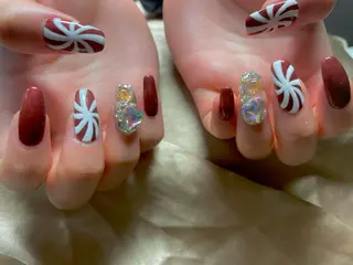 ロング ネイル Home salon Rのネイルデザイン