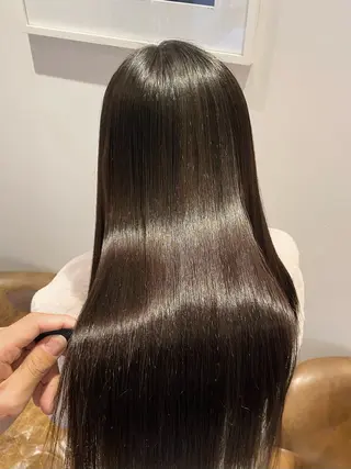 ロング 梅田/髪質改善✨ 酸性ストレート💕のヘアスタイル