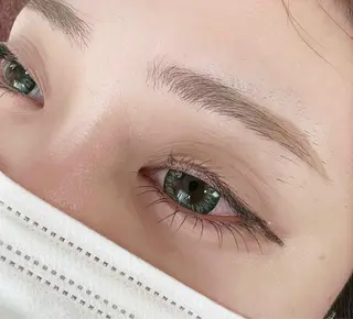 マツエク・マツパ 束感♪韓国風 推し活ヘアセットのマツエク・マツパデザイン