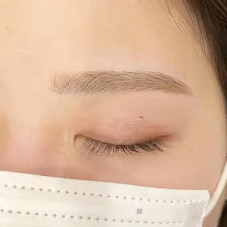 ミディアム カラー パーマ ヘアアレンジ メンズ ネイル マツエク・マツパ アイブロウ elblink　/ risaのマツエク・マツパデザイン