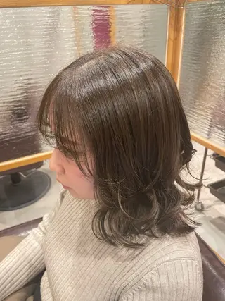 ミディアム カラー 高橋 奎太のヘアスタイル