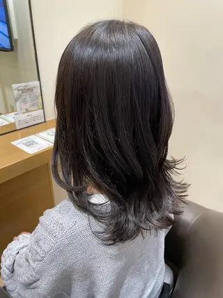ミディアム カラー 韓国レイヤー🎀/ 顔周り特化🎀/豊田のヘアスタイル