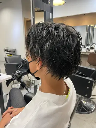 パーマ メンズ 福永速人 /メンズパーマのヘアスタイル