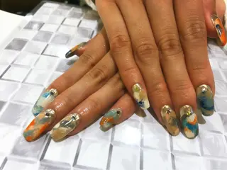 メンズ キッズ ネイル マツエク・マツパ a:Qネイル /久米川のネイルデザイン