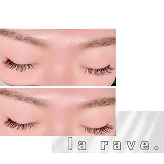 マツエク・マツパ la rave. eyelashのマツエク・マツパデザイン