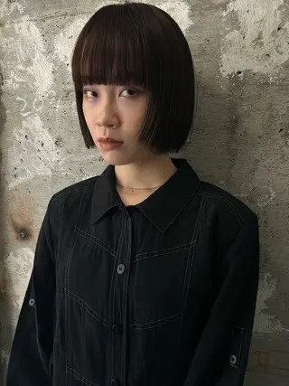 ミディアム rento🎨 /ワンカラー募集のヘアスタイル