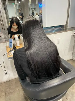 ロング カラー ハイトーン 横浜💞ミオのヘアスタイル