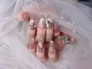 ネイル ラベンダー💖日暮里 ルル💖ネイルのネイルデザイン