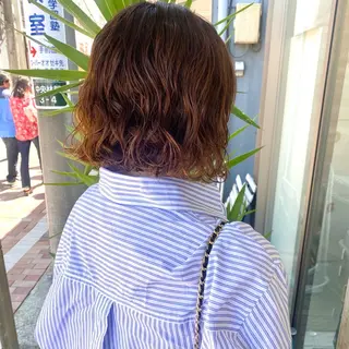 ショート パーマ パーマ/カット /まなきのヘアスタイル