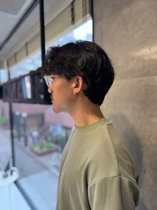 メンズ 🌿ボブ＆パーマ 太田 カイト🌿のヘアスタイル