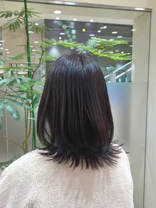 ミディアム カラー 大瀧 優奈のヘアスタイル