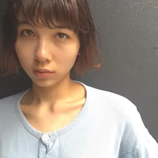 ショート ミディアム セミロング ロング カラー ヘアアレンジ レイヤーカット BLend 渋谷のヘアスタイル