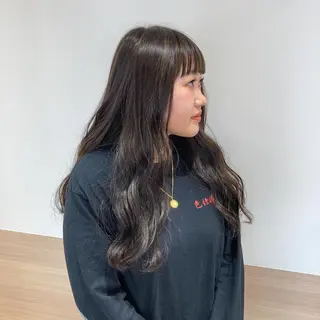 ロング カラー icie所属・大阪ヴィーガンサロン KANAKOのヘアスタイル