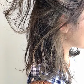 ミディアム カラー RAYS/レイズ/立川/立川南口所属・レイズ 立川のヘアスタイル