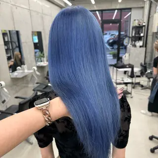 ロング カラー LINOET名古屋所属・齋藤 梨乃のヘアスタイル