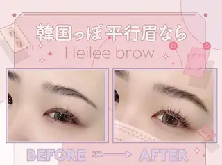 アイブロウ Heilee brow梅田茶屋町所属・ササハラ マオのマツエク・マツパデザイン