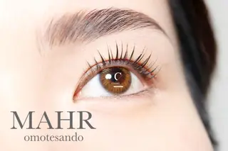 アイブロウ MAHR 表参道店のマツエク・マツパデザイン