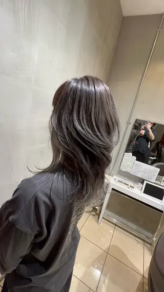 セミロング 坂本 優輝のヘアスタイル