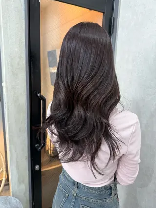 ロング カラー AIRI layer cut hairのヘアスタイル