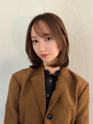 ショート カラー chikashitsu所属・Junmi/ﾁｶｼﾂ /堀江のヘアスタイル