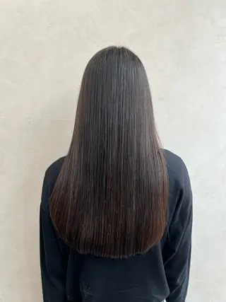 ロング パーマ 艶ボブ🤎ボブパーマ 透明感カラー\メンズのヘアスタイル