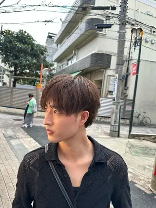 メンズ SALOWIN渋谷caldo店B1所属・岐津公太 メンズ縮毛矯正のプロのヘアスタイル