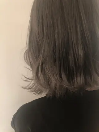 ミディアム カラー 韓国hair ·͜· watanabeのヘアスタイル
