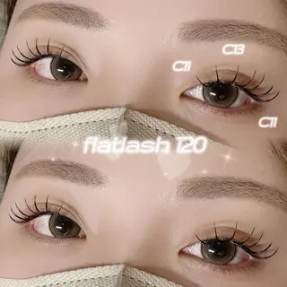 マツエク・マツパ CLARIS 田中のマツエク・マツパデザイン