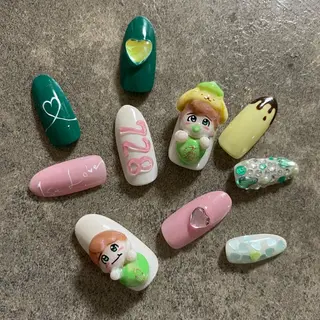 ネイル casita（カシータ）所属・thrush nailsのネイルデザイン