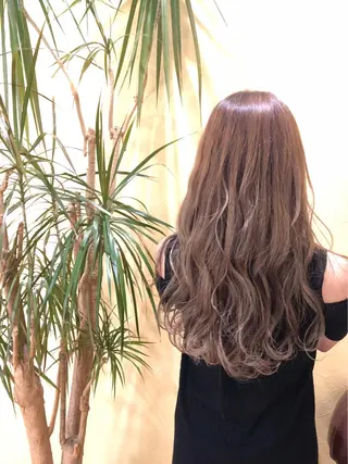 ロング カラー 石井 佑樹のヘアスタイル