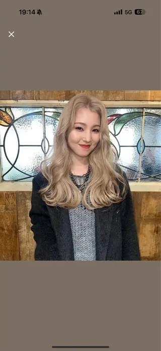 ロング カラー カラーモデル/ かずまのヘアスタイル