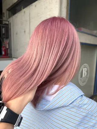 ミディアム HAIRsalon BONDS所属・山本 佳裕のヘアスタイル